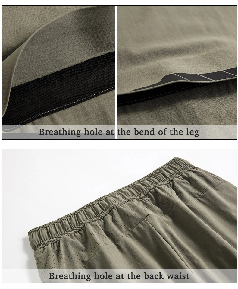 EUMERGX Men's Women's Hiking Pants Summer Trekking Mountaineering Waterproof Pants Unisex Lightweight Quick Dry Baggy Sweatpants