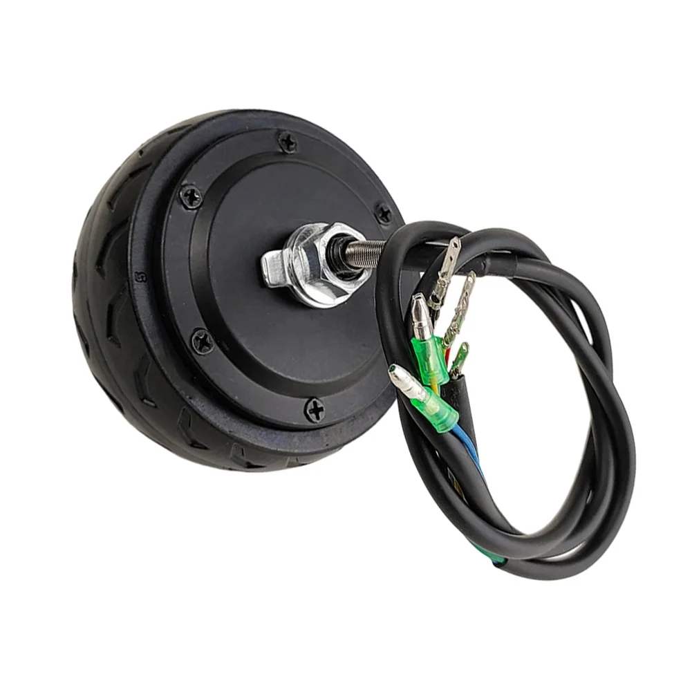 For Warehouse Black Brushless Motor Reliable Hub Motor For Commuting Scooter Motor Motor Weight 1.6 Kg Hall Sensor