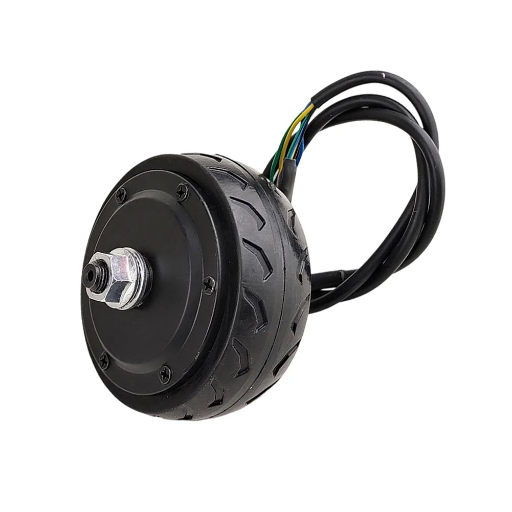 For Warehouse Black Brushless Motor Reliable Hub Motor For Commuting Scooter Motor Motor Weight 1.6 Kg Hall Sensor