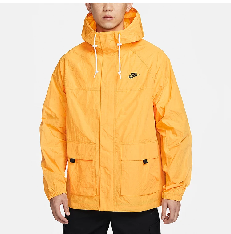 Nike Authentic Club Bowline Men's Loose Hooded Woven Jacket FN3109-739