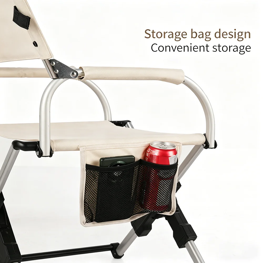 Camping Beach Fishing Chair Outdoor Foldable Chair Aluminum Alloy Travel Hiking Picnic Seat Portable Carry Travel Furniture