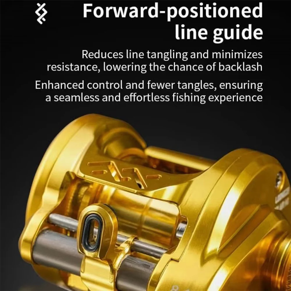 LOONGZE Airlite NEW B50/51MC BFS Baitcasting Reel All-Metal Baitcast Reel with 8.1:1 Gear Ratio Ultra-Light Finesse Fishing