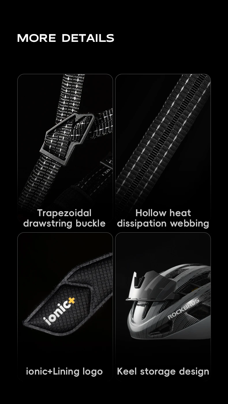 ROCKBROS Bicycle Helmet Ultralight Cycling Helmet Safety Cap for Women Men Racing Bike Equipments Road MTB Adult Bike Helmets