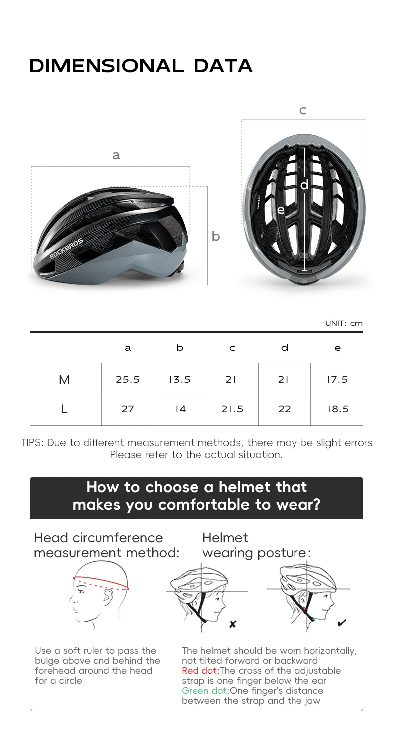 ROCKBROS Bicycle Helmet Ultralight Cycling Helmet Safety Cap for Women Men Racing Bike Equipments Road MTB Adult Bike Helmets
