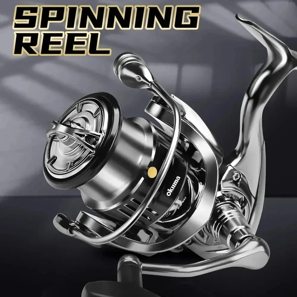 Okuma Original Seamless Spinning Wheel Fishing Wheel, Optional Models 1000-7000, Equipped with Polarized Fishing Goggles