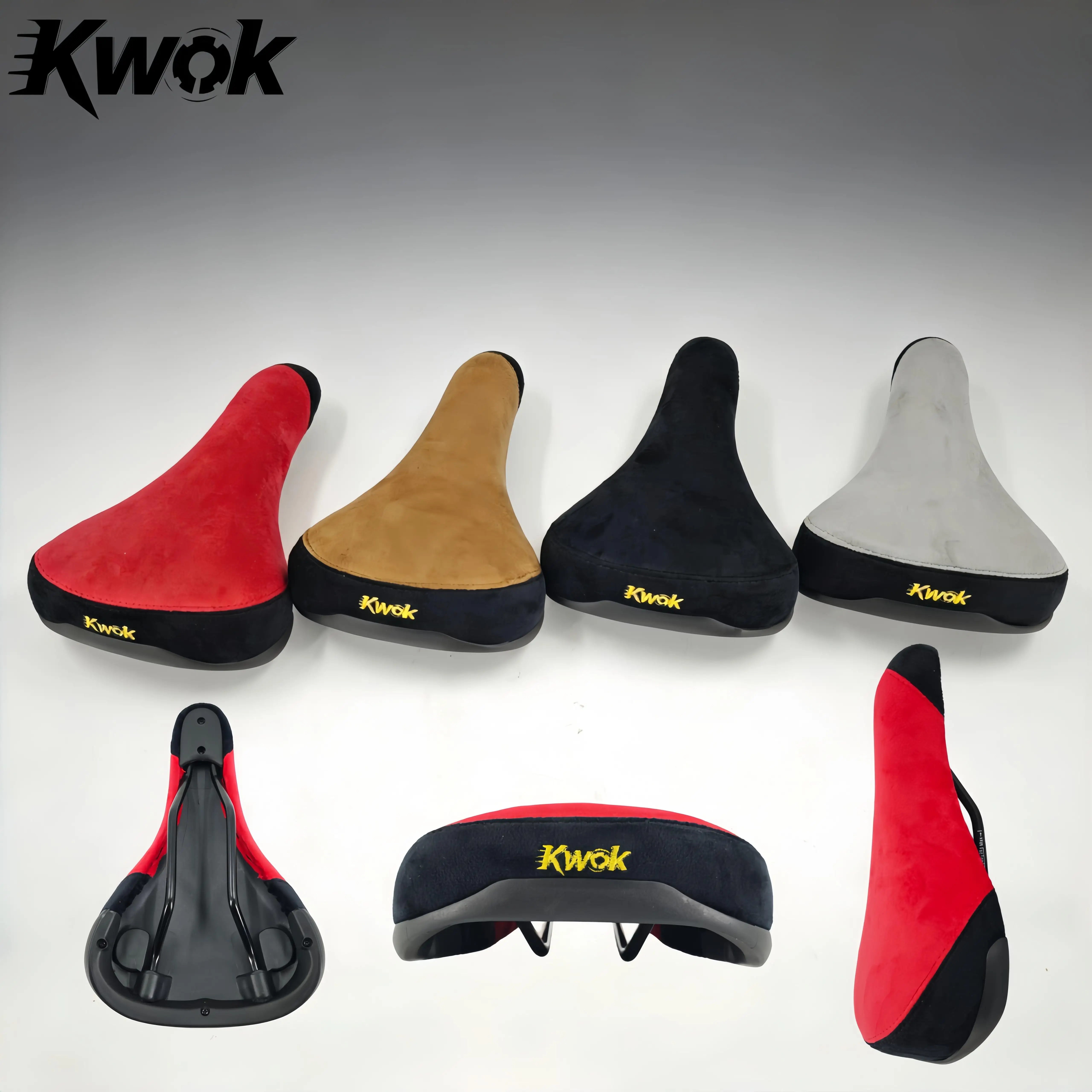 BMX Saddles BMX Bike Saddle Dirt Jump Bike Seat Freestyle Racing Cruiser Fiber Cloth Ultralight Soft Comfortable Bicycle Saddle
