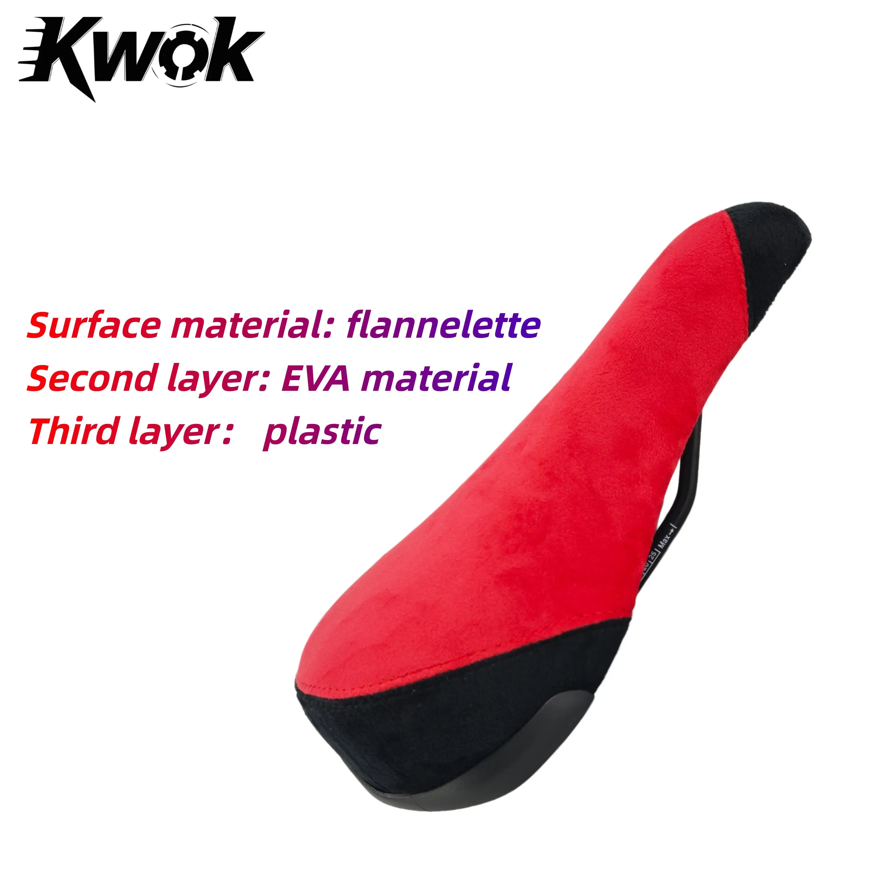 BMX Saddles BMX Bike Saddle Dirt Jump Bike Seat Freestyle Racing Cruiser Fiber Cloth Ultralight Soft Comfortable Bicycle Saddle