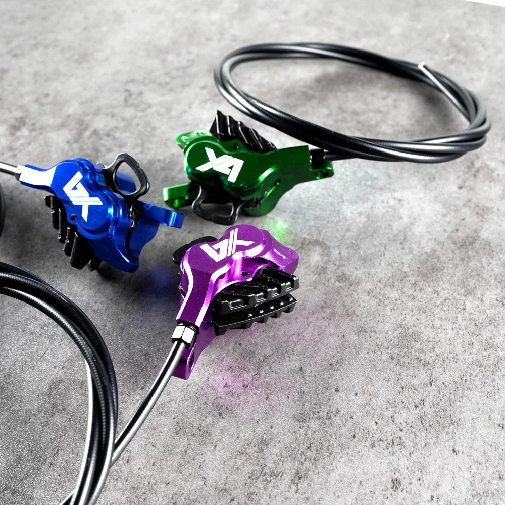 ZRACE M1 X2 / X4 MTB Hydraulic Brake,Full CNC Lightweight, MTB Oil Pressure Disc Brake Set, Front and Rear MTB Brake
