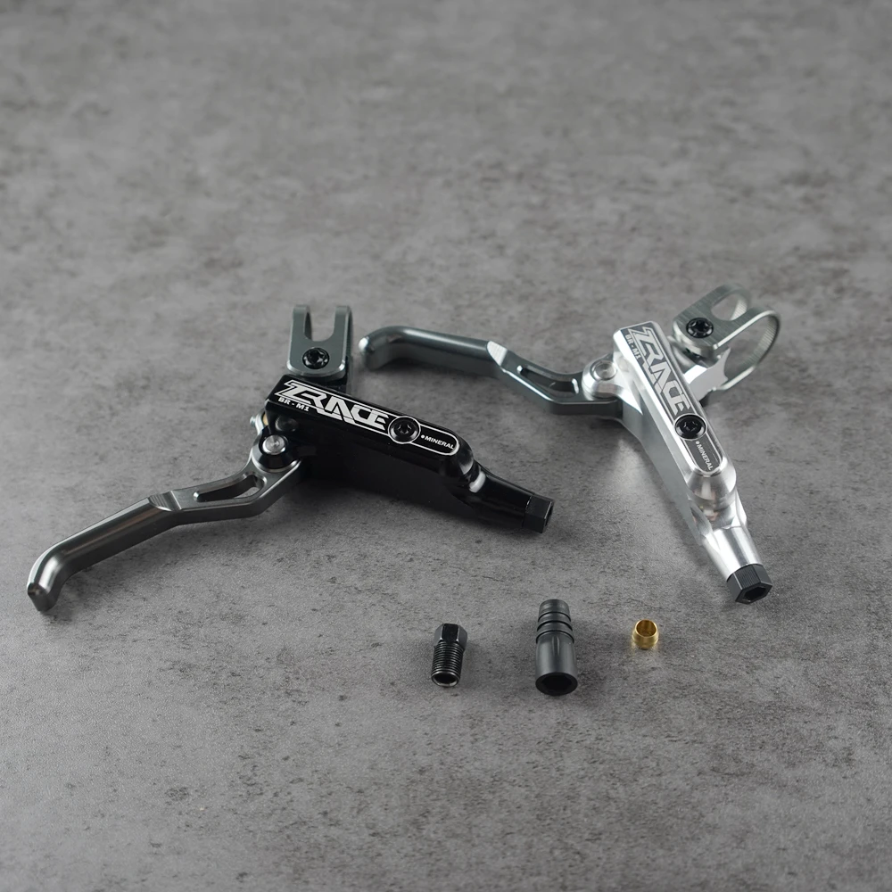 ZRACE M1 X2 / X4 MTB Hydraulic Brake,Full CNC Lightweight, MTB Oil Pressure Disc Brake Set, Front and Rear MTB Brake