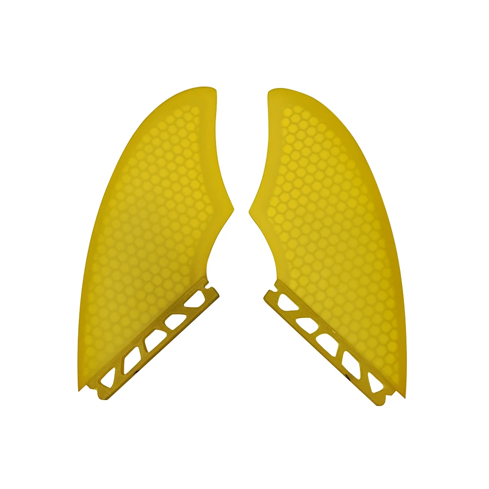 Twin Fins UPSURF FUTURE KEEL FINS Honeycomb Fiber Surfboard Fins Multicolor Surf Keels Twin Fins For Fish,Shortboard,Funboard