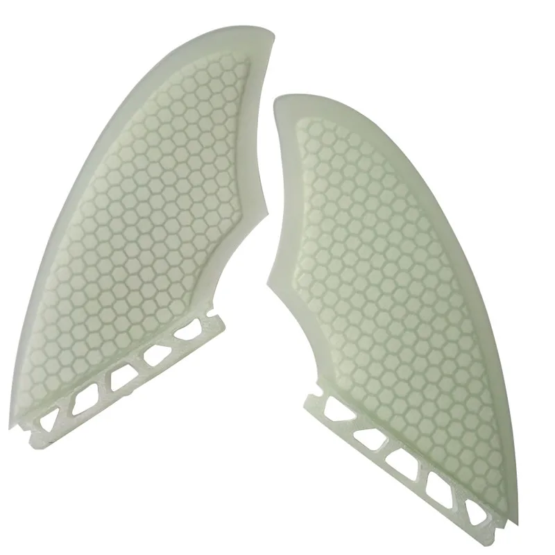 Twin Fins UPSURF FUTURE KEEL FINS Honeycomb Fiber Surfboard Fins Multicolor Surf Keels Twin Fins For Fish,Shortboard,Funboard