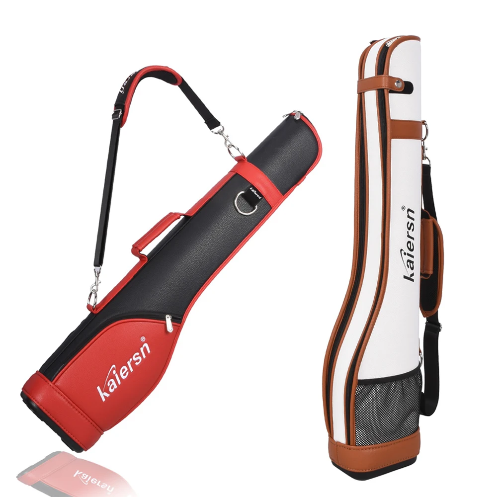 Waterproof Microfiber Leather Durable Multipurpose Sports Golf Club Bag,Portable Lightweight Park Golf Gun Bag, Golf Supplies
