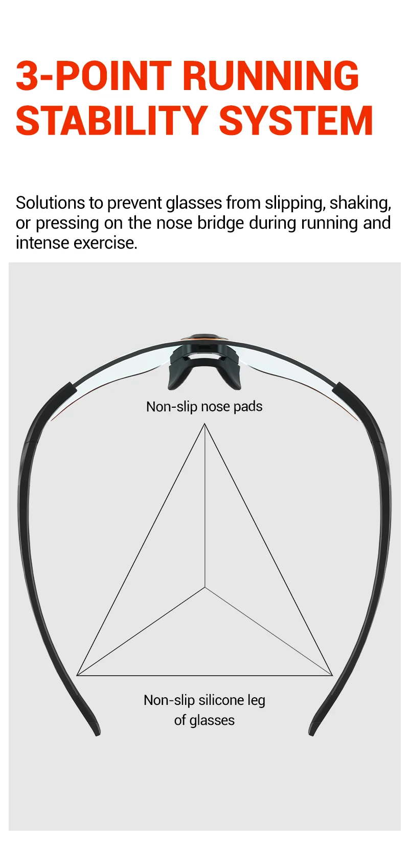 KAPVOE UV400 Photochromic Mountaineering Sunglasses Outdoor Sports Glasses for Running Hiking and Cycling Driving Sunglasses