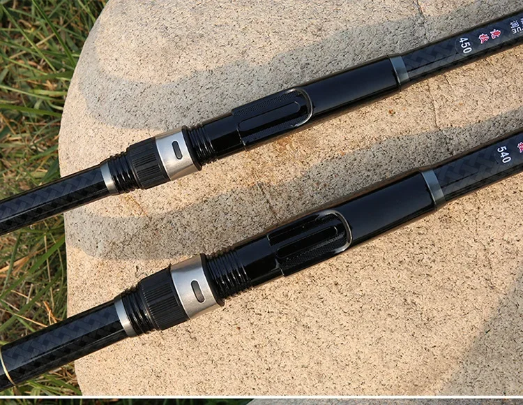 Rocky Fishing Rod Ultralight Weight Spinning Fishing Rod Carbon Fiber 3.6M 4.5M 5.4M 6.3M 7.2M Fishing Rod Tackle Carp Stream