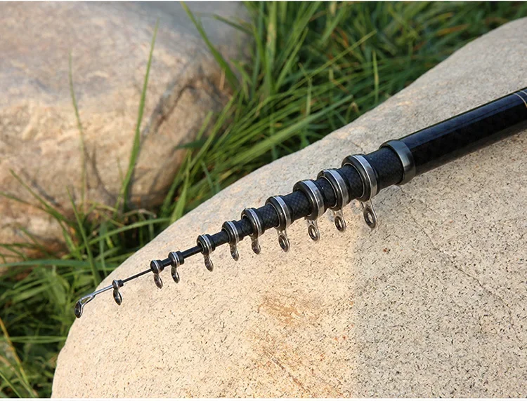 Rocky Fishing Rod Ultralight Weight Spinning Fishing Rod Carbon Fiber 3.6M 4.5M 5.4M 6.3M 7.2M Fishing Rod Tackle Carp Stream
