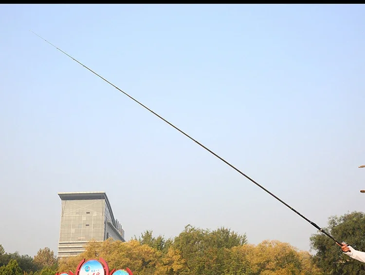 Rocky Fishing Rod Ultralight Weight Spinning Fishing Rod Carbon Fiber 3.6M 4.5M 5.4M 6.3M 7.2M Fishing Rod Tackle Carp Stream