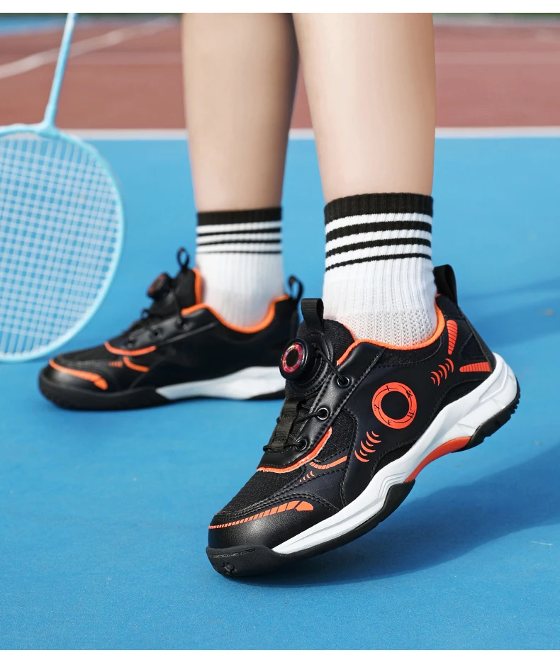 Men's Table Tennis Shoes, Women's Badminton Shoes, Student Fashion Sports Shoes, Using the Boa System, Lightweight Non-Slip Indoor Court Training Shoes, Tennis Running Shoes (Sizes 31-40)