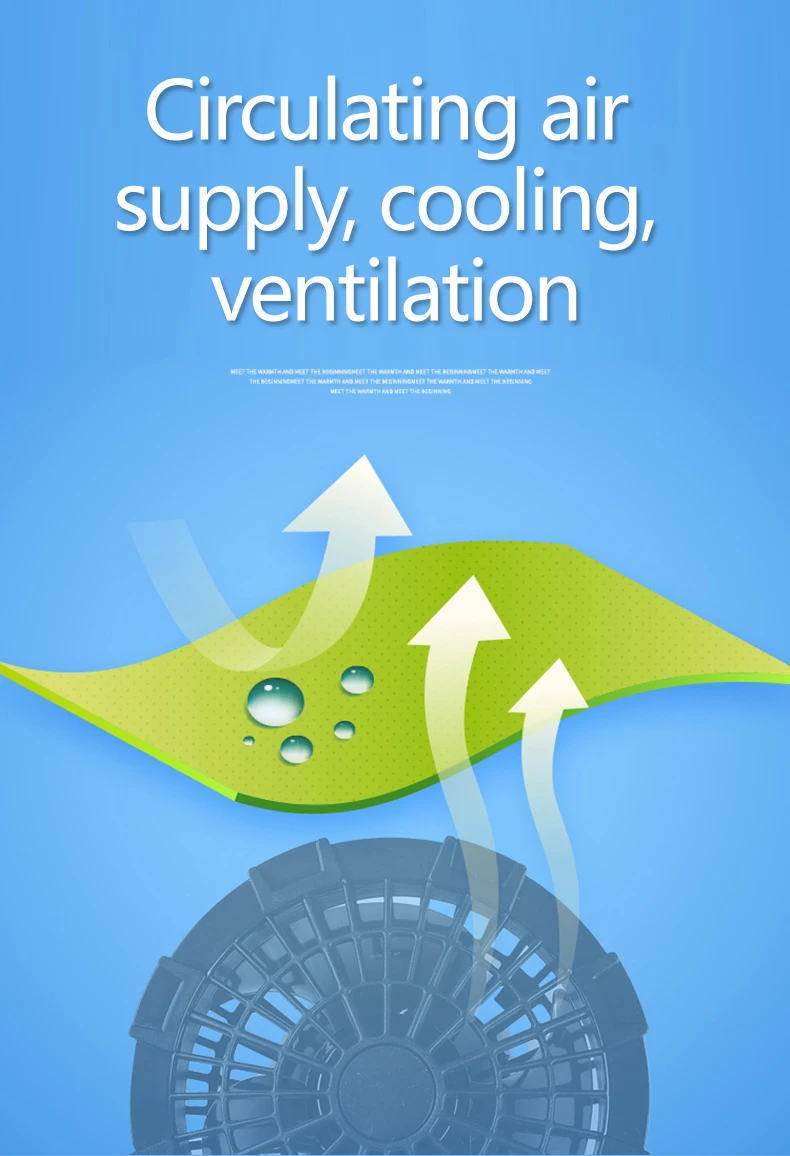 Fan Sun Protection Clothing for Heat Prevention and Cooling Outdoor Workwear for Cooling. Air Conditioning Clothing for Fishing