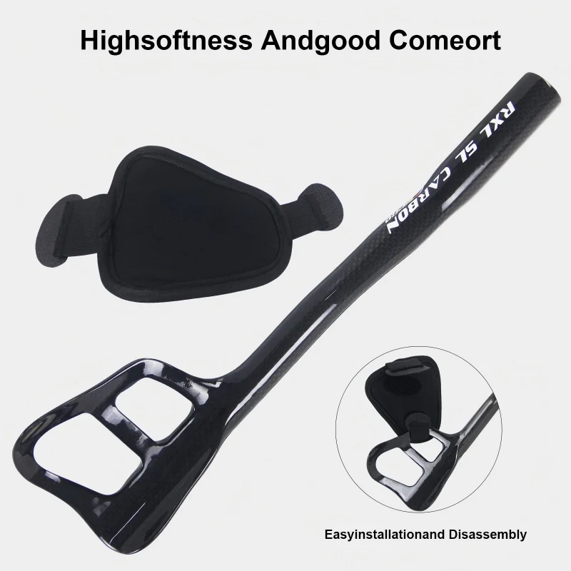 TT Aero Bars Carbon Bicycle Handlebar Arm Rest Bar TT Handlebar Triathlon Extender Clip On Aerobar 31.8mm for Road Bike Cycling