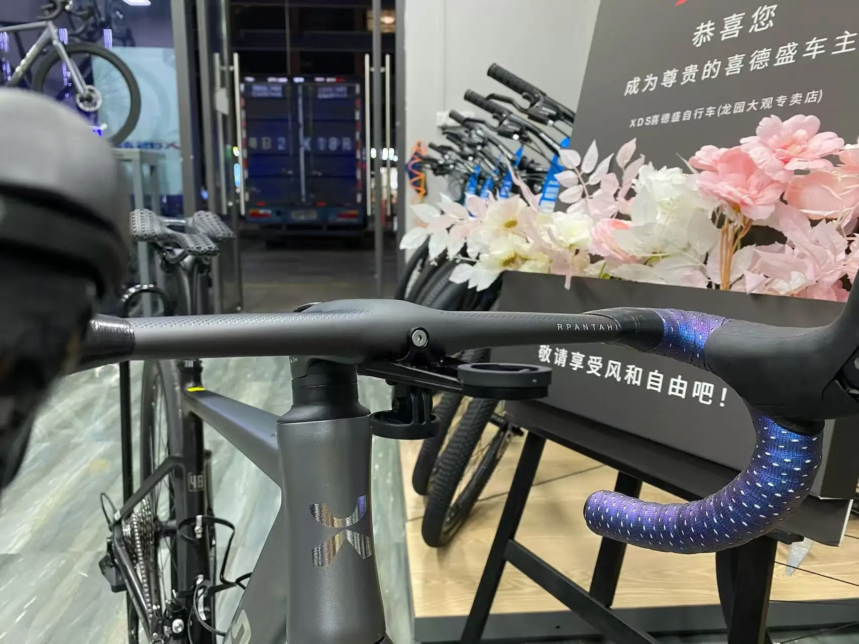 Road Bike Bent Handlebar Full Carbon 360-440mm -10° Integrated Cockpit Bars 28.6mm Racing Speed Internal Wiring Reduce Drop Bar