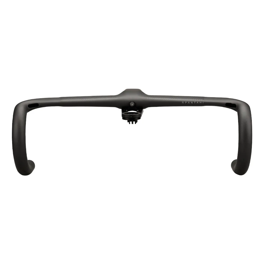 Road Bike Bent Handlebar Full Carbon 360-440mm -10° Integrated Cockpit Bars 28.6mm Racing Speed Internal Wiring Reduce Drop Bar