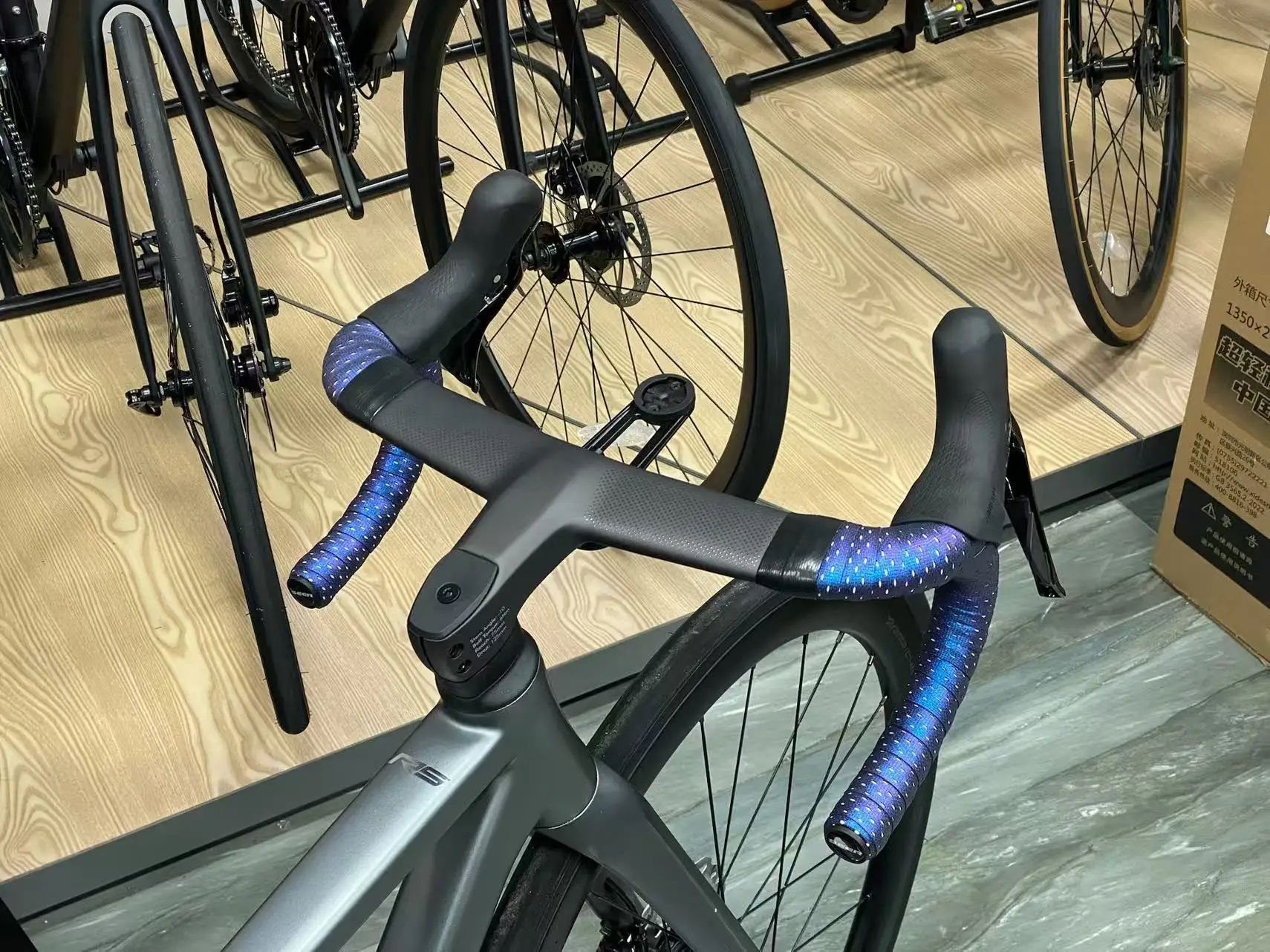 Road Bike Bent Handlebar Full Carbon 360-440mm -10° Integrated Cockpit Bars 28.6mm Racing Speed Internal Wiring Reduce Drop Bar