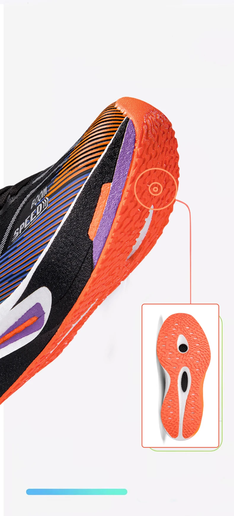 Men's Carbon Plate Running Shoes Breathable Stable Lightweight for Marathon Men Women Professional Racing Cushioned Anti Slip