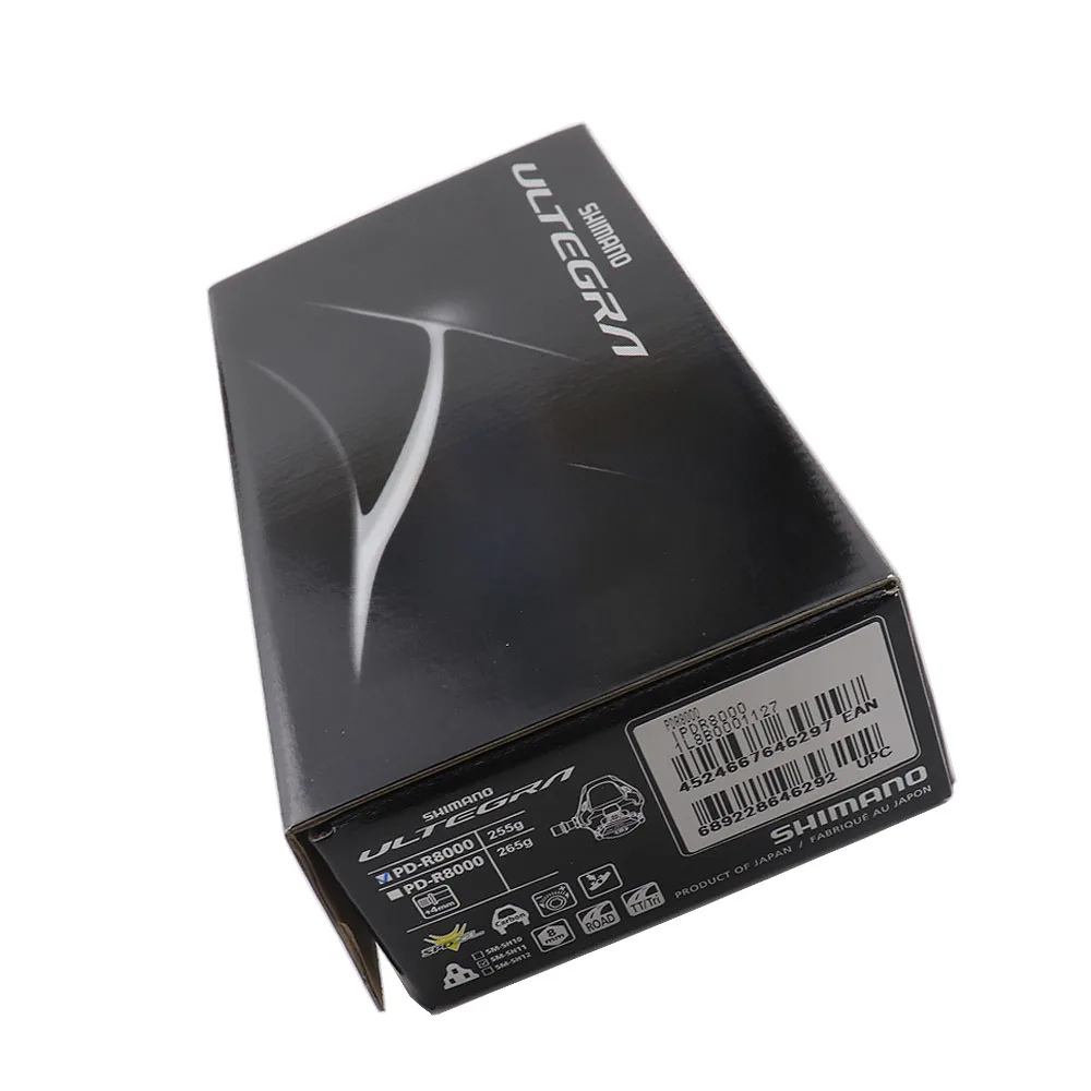 Shimano Ultegra PD-R8000 Road Bike Racing Pedals - SPD-SL Technology with SH11 Cleats Advanced Cycling Footwear for Performance