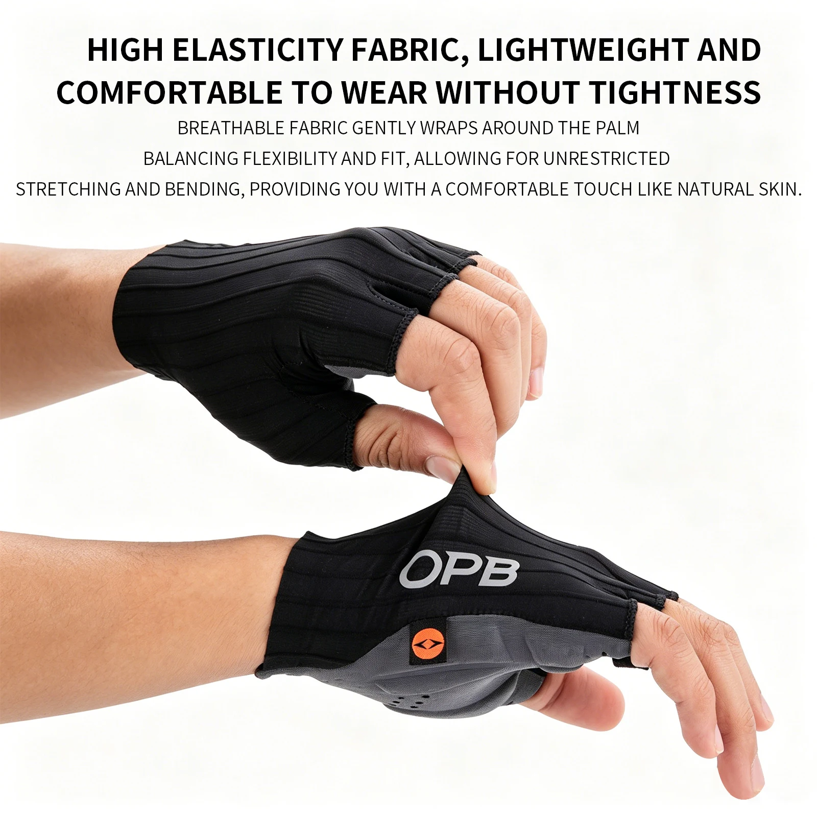 TOSUOD Half Finger Bike Gloves Shock-Absorbing Cycling Breathable Anti-Slip Bicycle Gloves Summer Exercise Gloves