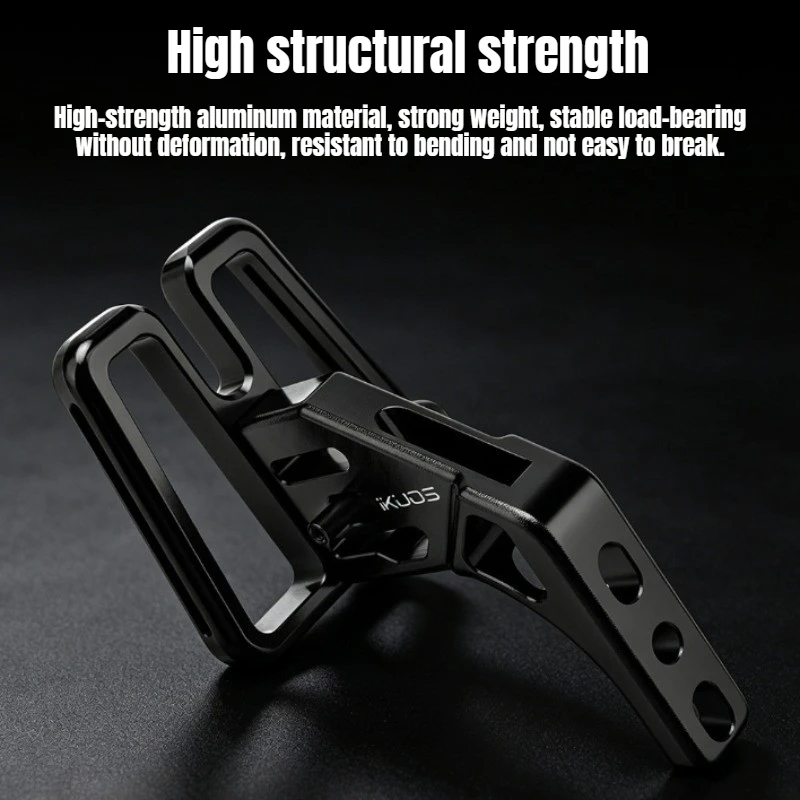 Folding Bike Front Bag Carrier Block Bag Bracket for Brompton Dahon Bike Front Carrier Mount Adapter