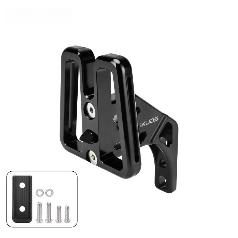 Folding Bike Front Bag Carrier Block Bag Bracket for Brompton Dahon Bike Front Carrier Mount Adapter