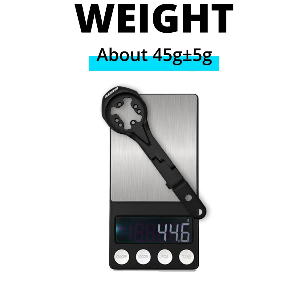 ULLICYC Computer Moumt For Black Inc Aero Integrated Handlebar Compatible With GPS Garmin Bryton Wahoo Aluminum Alloy