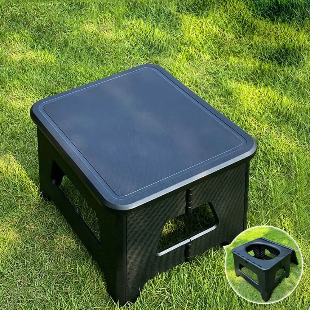Odor-Proof Folding Camping Toilet Emergency with Cover Car Toilet Reusable Easy To Carry Toilet Stool Outdoor Activities