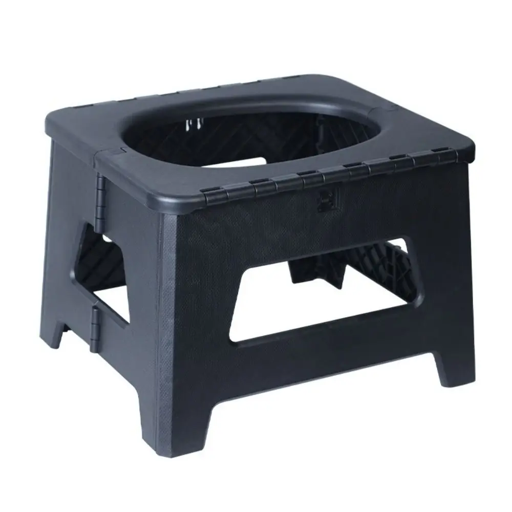 Odor-Proof Folding Camping Toilet Emergency with Cover Car Toilet Reusable Easy To Carry Toilet Stool Outdoor Activities
