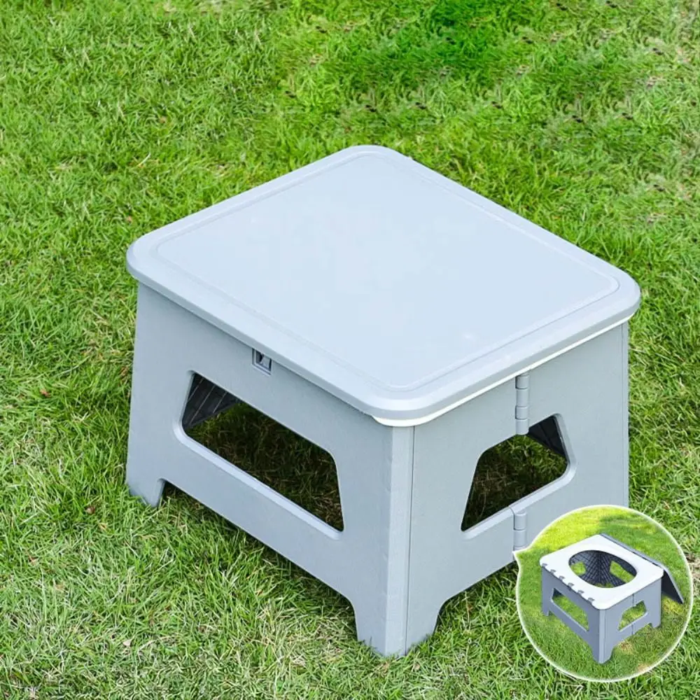 Odor-Proof Folding Camping Toilet Emergency with Cover Car Toilet Reusable Easy To Carry Toilet Stool Outdoor Activities
