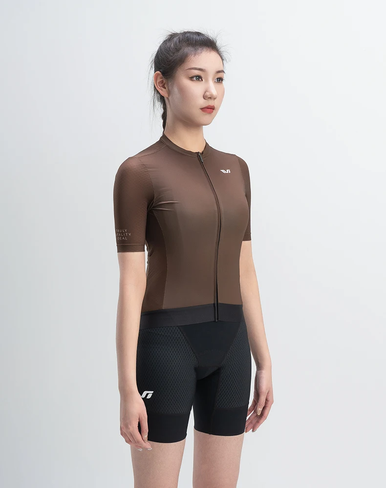 ROCKBROS TVI Summer Cycling Jerseys Women Breathable Quick Dry Short Sleeves Sports Run Bike T-shirts MTB Road Bicycle Base Tops
