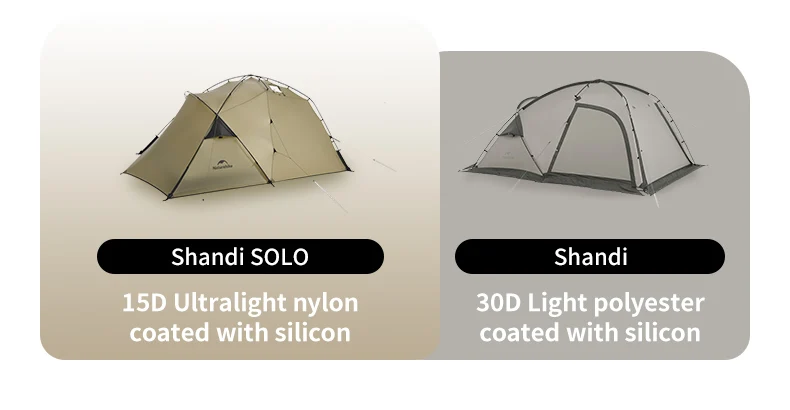 Naturehike 2026 New Ultralight Mountain SOLO Single Tent Outdoor X-Frame Breathable Window Mesh Camping Tent Camping Picnic Tent