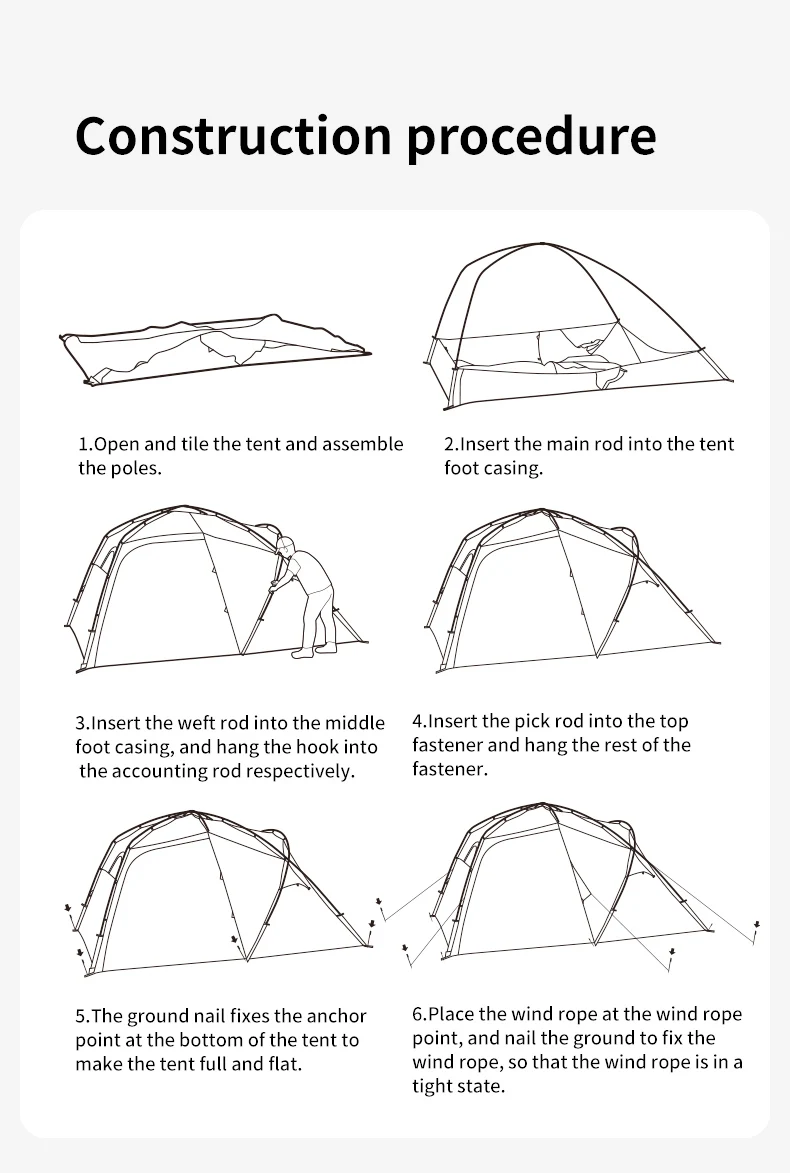 Naturehike 2026 New Ultralight Mountain SOLO Single Tent Outdoor X-Frame Breathable Window Mesh Camping Tent Camping Picnic Tent