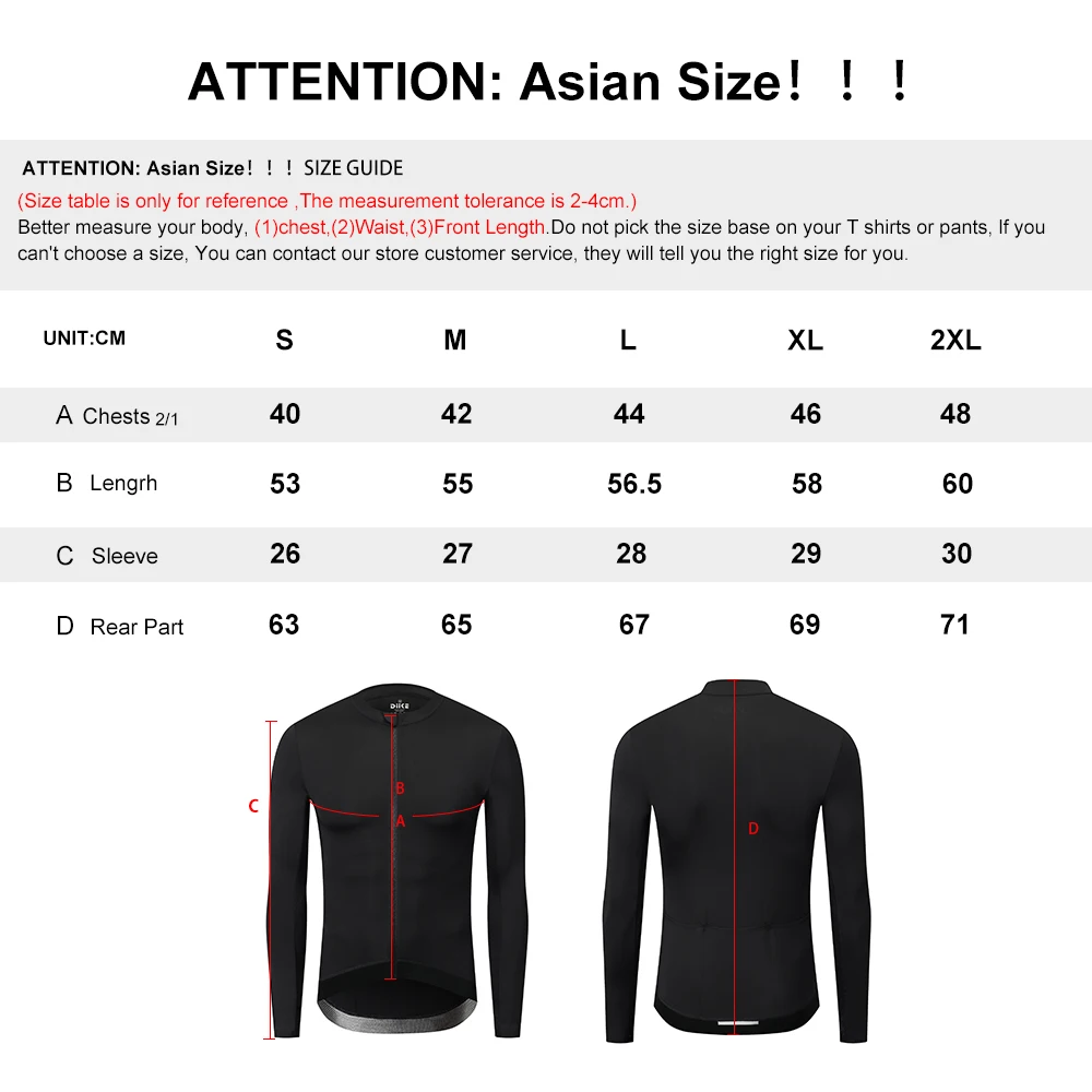 HISERWA Men Cycling Jersey Long Sleeve Pro Aero Slim Fit Cycling Jersey MTB Road Bike Clothing Breathable Quick Dry Shirts Tops