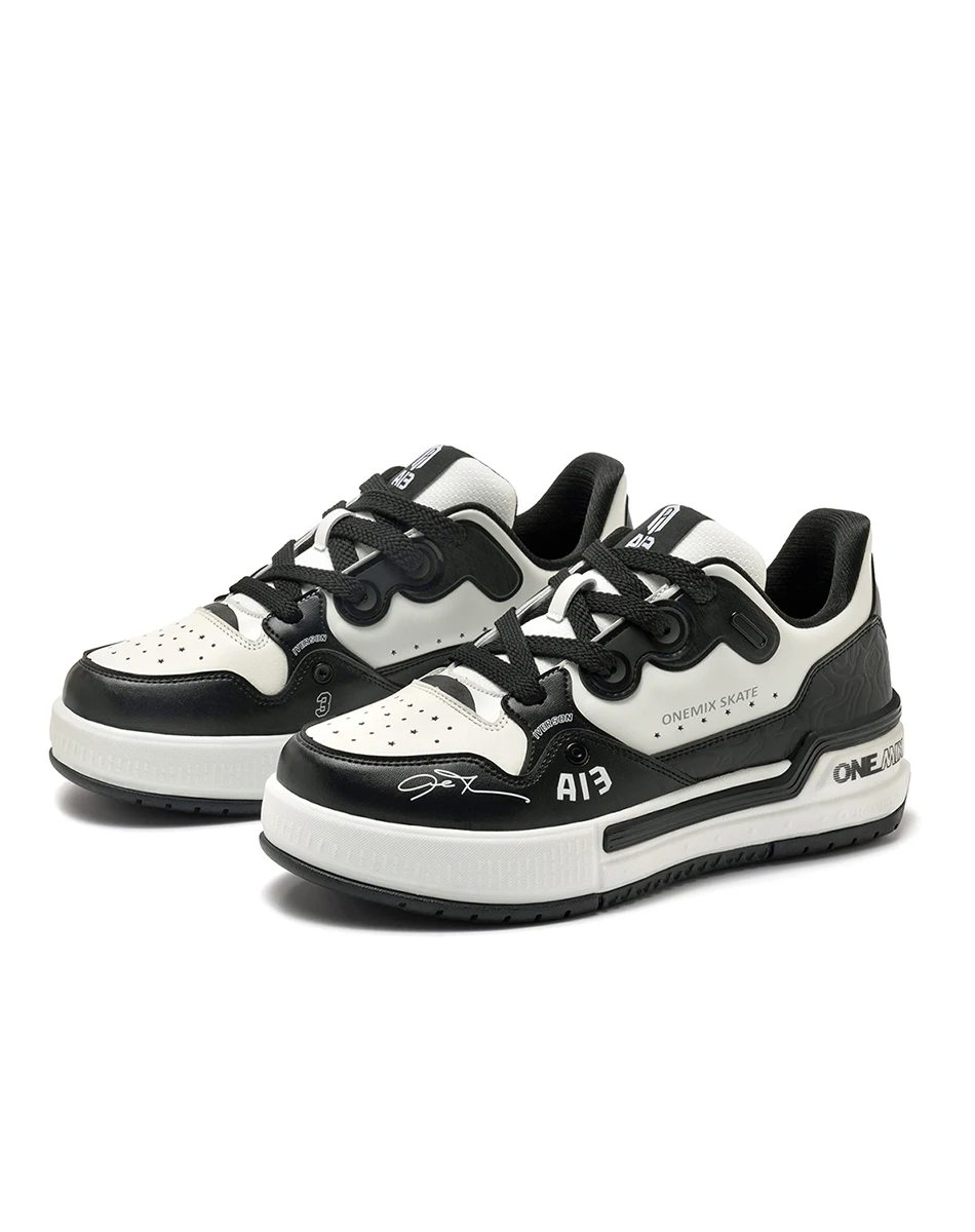ONEMIX 2026 Shock-Absorbing Board Shoes Anti-Shock Comfortable Soft Elastic Sports Casual Durable Men's And Women's Footwear