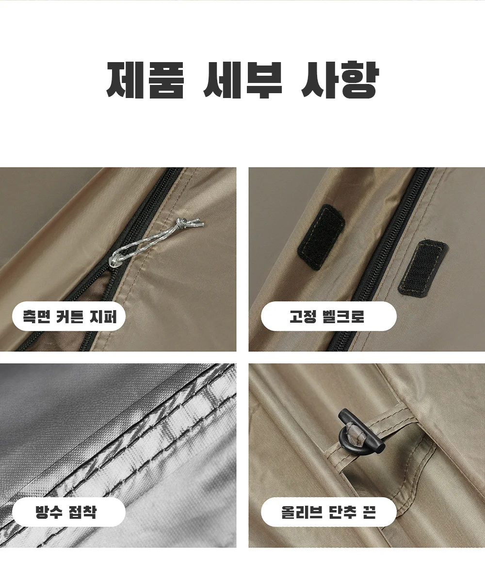 Naturehike Canopy Tent Blackout Sun Protection Titanium Black Film Waterproof Camping Sun Shelters Quick Setup Sunshade Awning