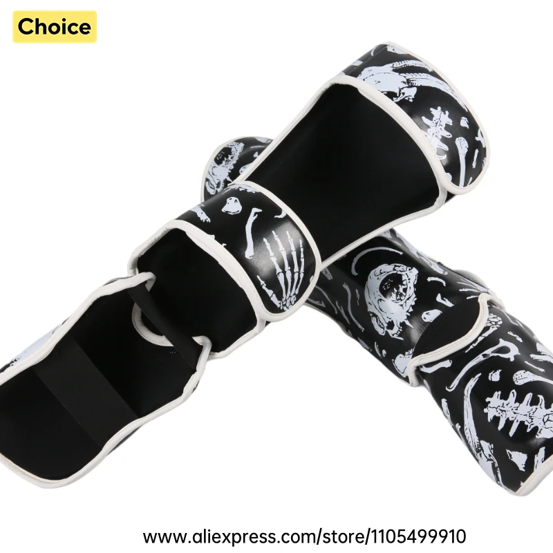 Kickboxing MMA Shin Guards Muay Thai Shin Guards Men Women Kids Premium Durable Shinguards with Extended Shin Instep Protection