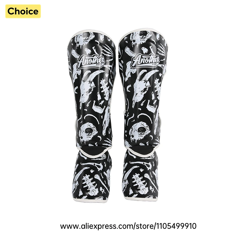 Kickboxing MMA Shin Guards Muay Thai Shin Guards Men Women Kids Premium Durable Shinguards with Extended Shin Instep Protection