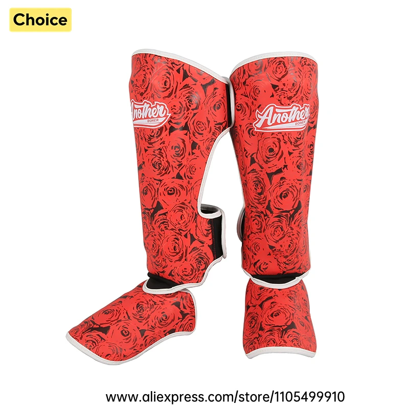Kickboxing MMA Shin Guards Muay Thai Shin Guards Men Women Kids Premium Durable Shinguards with Extended Shin Instep Protection