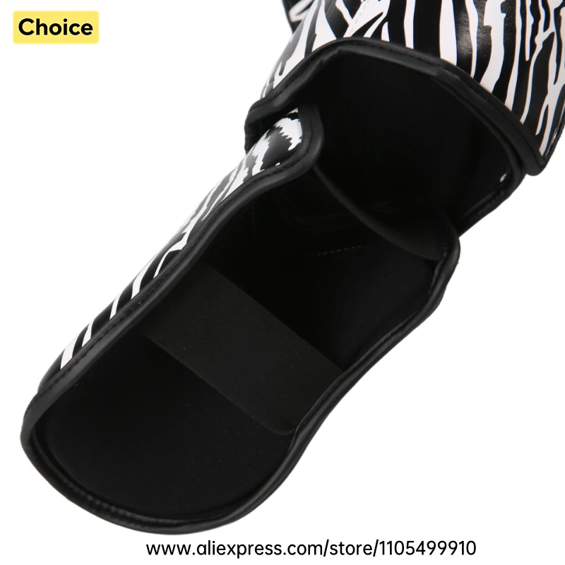 Kickboxing MMA Shin Guards Muay Thai Shin Guards Men Women Kids Premium Durable Shinguards with Extended Shin Instep Protection