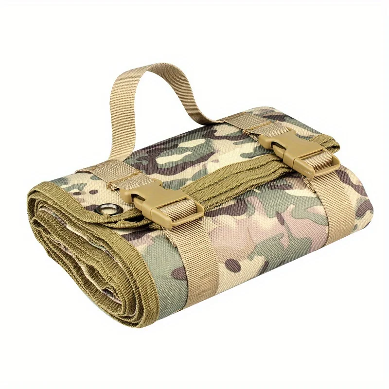 1pc Outdoor Non-slip Tactical Shooting Training Mat, Double-sided Waterproof Portable Camping Pad