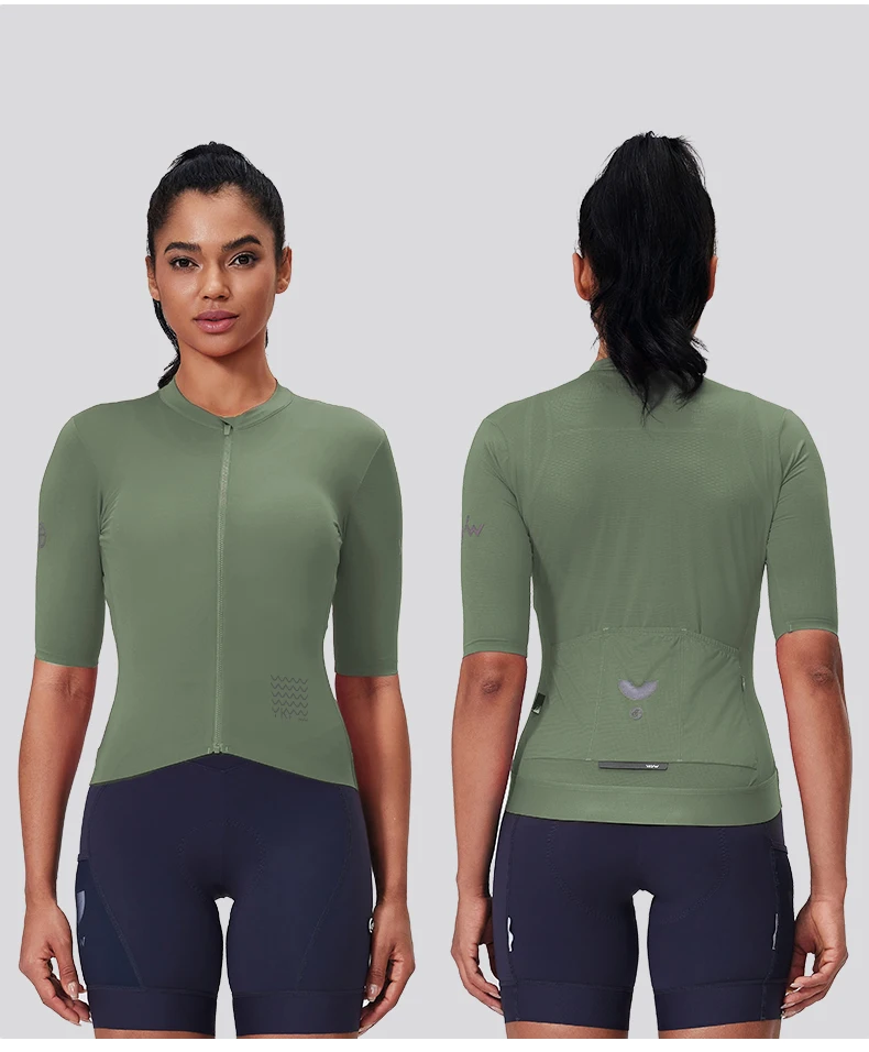 YKYWBIKE 2026 Women Pro Cycling Jersey Short Sleeve Road Bike Shirt Female Bicycle Jersey Breathable Reflective Cycling Clothes