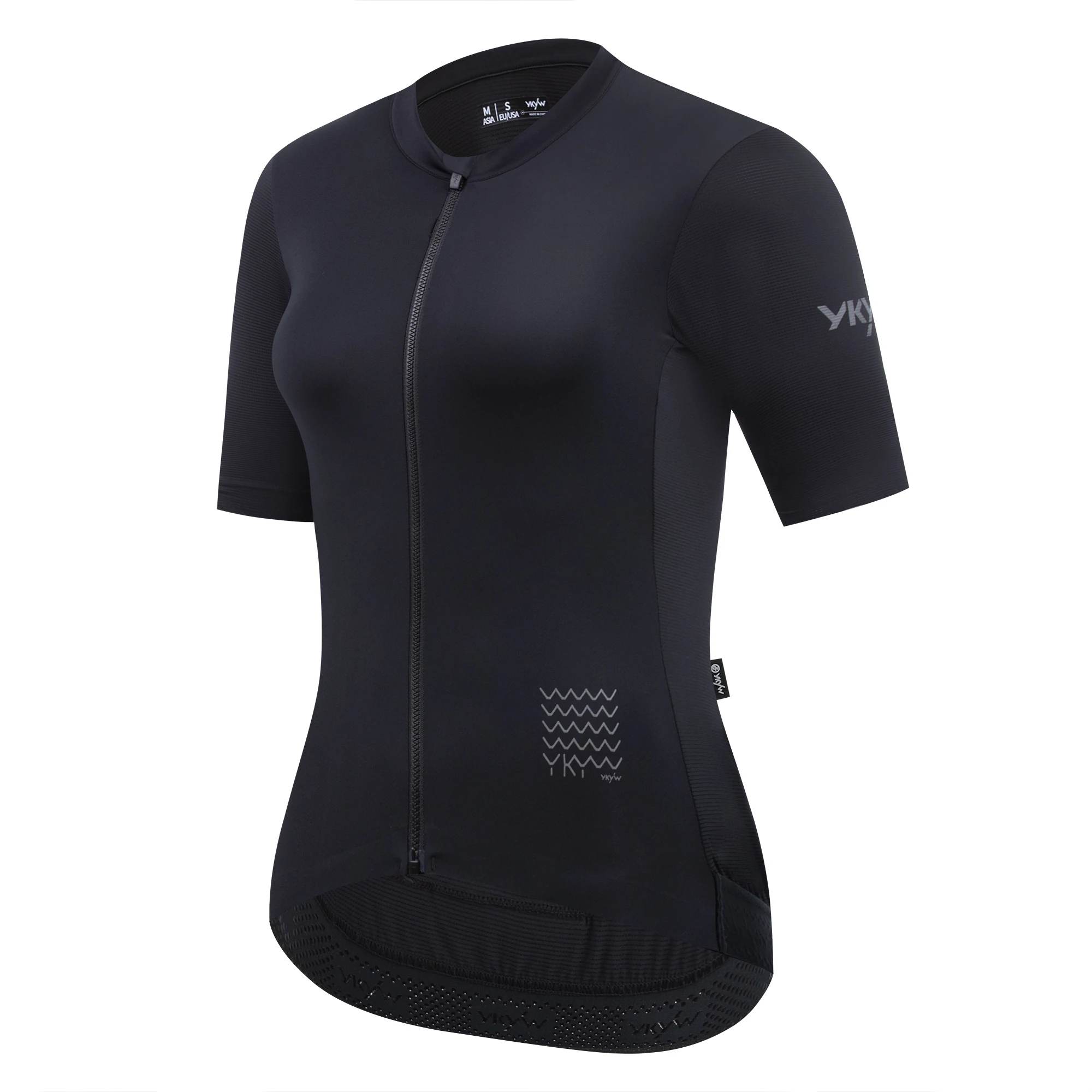 YKYWBIKE 2026 Women Pro Cycling Jersey Short Sleeve Road Bike Shirt Female Bicycle Jersey Breathable Reflective Cycling Clothes