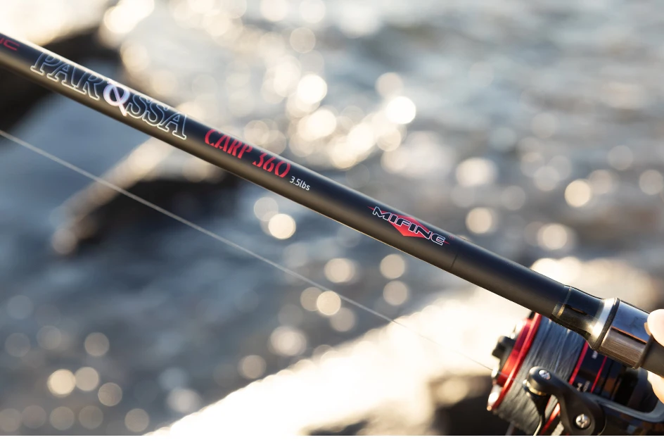 MIFINE PAROSSA CARP SPIN Fishing Rod Lure 3.5LB/4LB 3.6M/3.9M Medium Fast Carbon Fiber Spinning Rod Travel Surfcasting Pole 3PCS