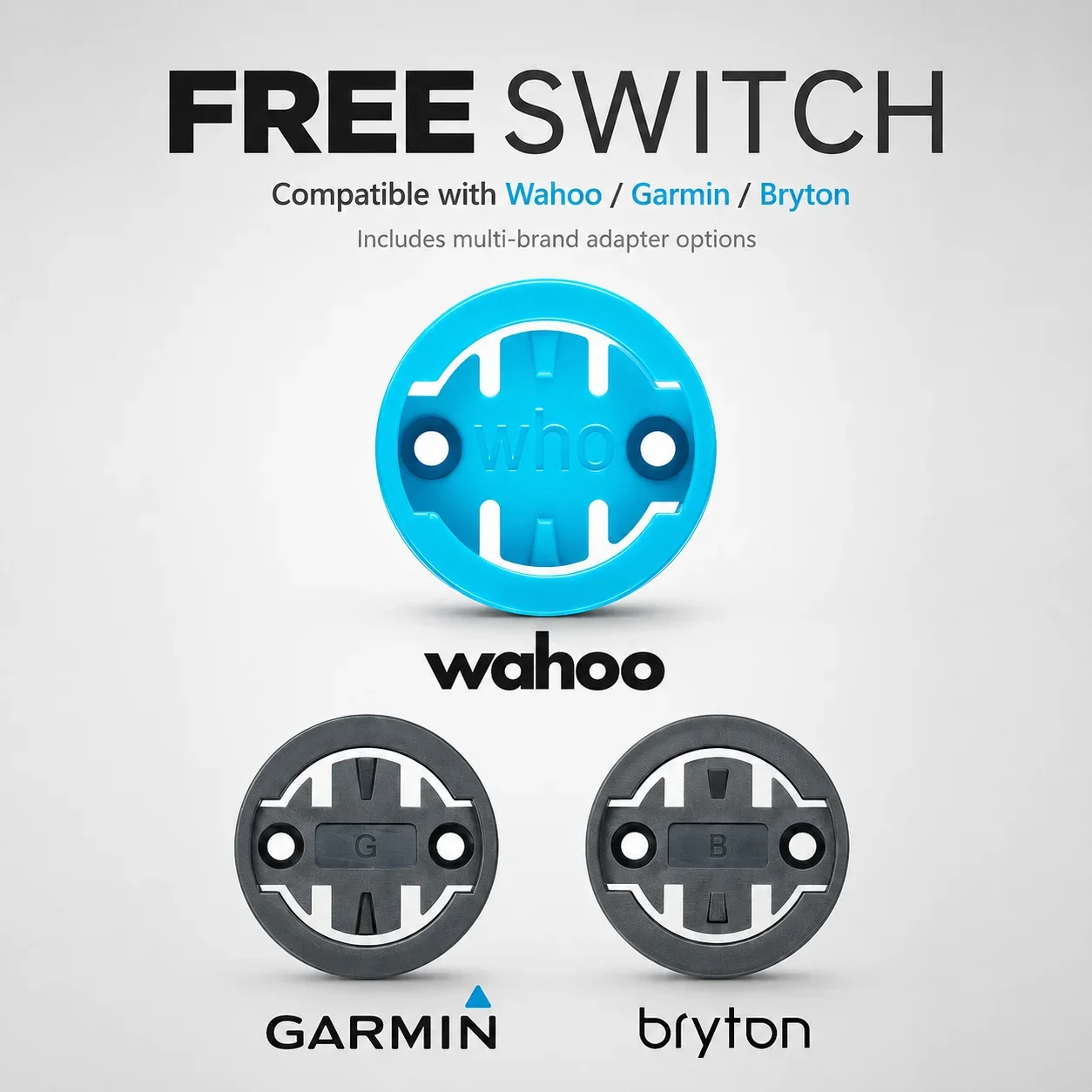 Aero Computer Mount for Syncros RR1.5 RR2.0 Stem Garmin Edge 1050 1040 840 Wahoo ROAM BOLT Bryton Magene Bike GPS Mount